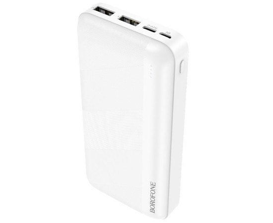 Повербанк Borofone Pindar 20000 mAh White BJ27A (6974443388022), Цвет : Белый