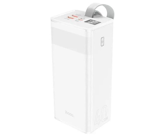 Повербанк HOCO Powermaster fully compatible J86 40000 mah 22.5W White (000008345), Колір: Білий