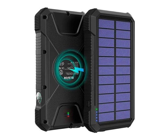 Повербанк Solar PN-W12 20000 mAh 18W Black (000009129)