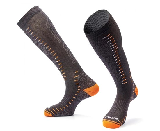 Термошкарпетки Accapi Ski Ergoracing, Black/Orange, 34-36 (ACC H0904.931-0), Розміри: 34-36, Колір: Black/Orange