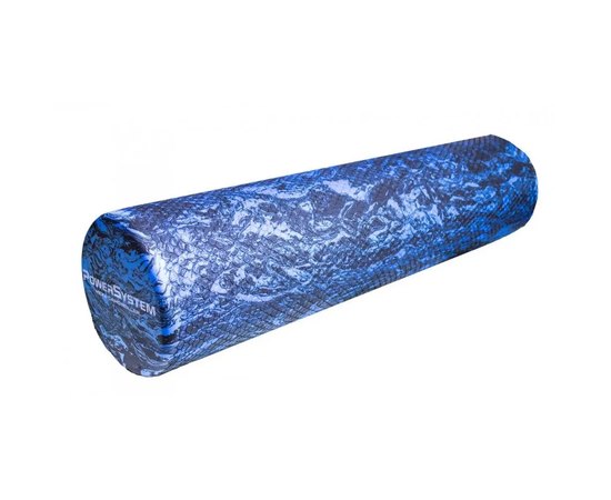 Масажний ролер PowerPlay PS-4089 Hexa Camo Roller Black/Blue 90x15см (PS_4089BB-0), Колір: Black/Blue