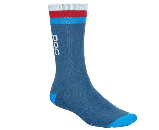 Шкарпетки POC Essential Mid Length Sock, Cubane Multi Blue, 39-41 (PC 651338250SML1)