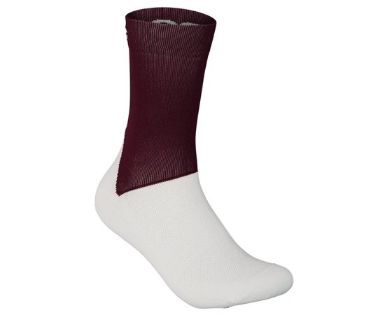 Шкарпетки POC Essential Road Sock, Propylene Red/Hydrogen White, 39-41 (PC 651108353MED1), Розміри: 39-41, Колір: Red/Hydrogen White