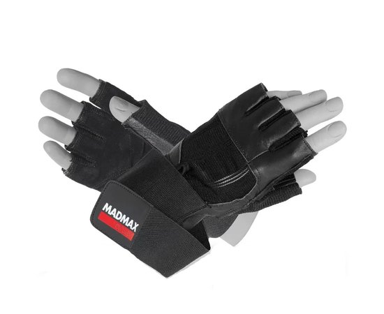 Перчатки для фитнеса MadMax MFG-269 Professional Exclusive Black M (MFG-269-EXC_M), Размер: M, Цвет: Black