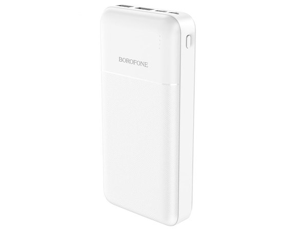 Повербанк Borofone Cube 20000 mAh White BJ16A (6974443381016), Колір: Білий