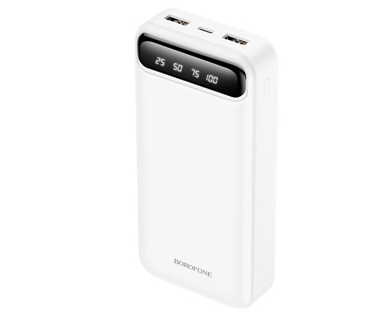 Повербанк Borofone Freeway 20000 mAh White BJ14A (6931474750341), Цвет : Белый