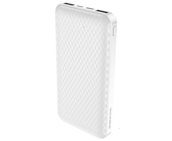 Повербанк Borofone Minimalist 10000 mAh White BJ3 (6931474736857), Цвет : Белый