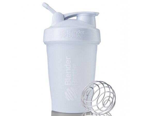 Шейкер спортивний BlenderBottle Classic Loop PRO 20oz/590ml White (Loop_Pro_20oz_White), Колір: White