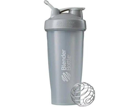 Шейкер спортивный BlenderBottle Classic Loop PRO 28oz/820ml Grey (Loop_Pro_28oz_Grey), Цвет: Grey