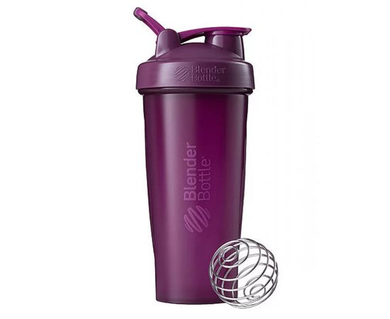 Шейкер спортивний BlenderBottle Classic Loop PRO 28oz/820ml Plum (Loop_Pro_28oz_Plum), Колір: Plum