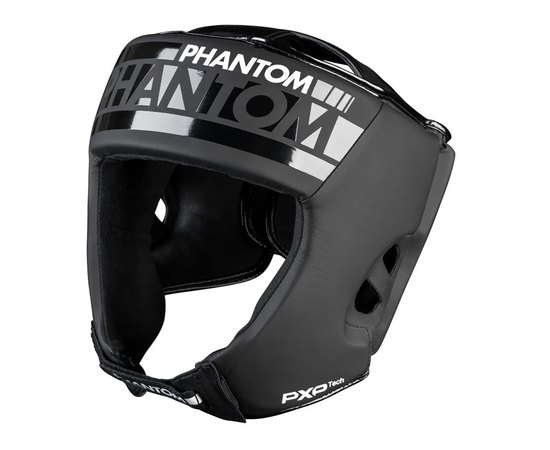 Боксерский шлем Phantom APEX Open Face Head Protection Black (PHHG2028)