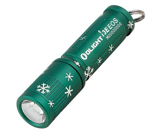 Фонарь-брелок Olight I3E EOS Snowflake green (I3E EOS SG), Цвет: Зелёный