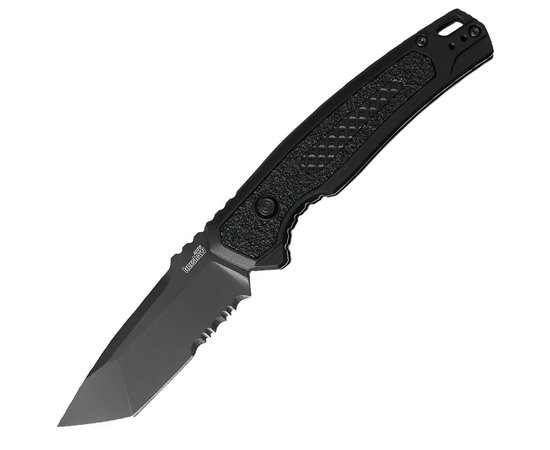 Карманный нож Kershaw Launch 16 (7105), Цвет : Black, Тип режущей кромки: Полусеррейтор