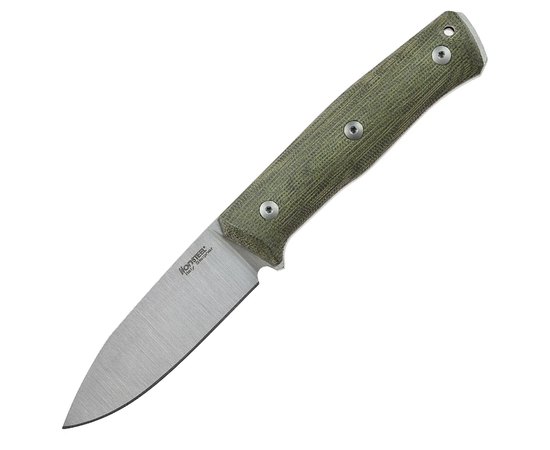 Ніж туристичний Lionsteel B35 Green Canvas (B35 CVG)