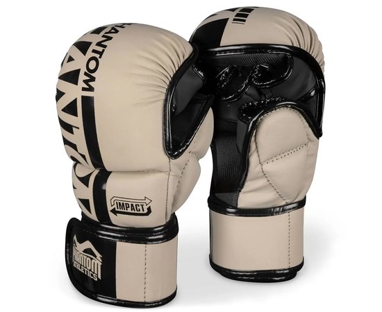 Перчатки для ММА Phantom APEX Sparring Sand S/M (PHMMAG2404-SM), Цвет: Песочный, Размер: S/M