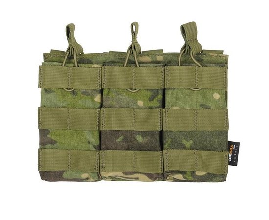 Підсумок 8Fields Premium Open Top Triple 5.56 Mag Pouch Multicam Tropic (25866)