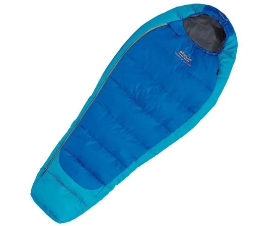 Спальный мешок Pinguin Mistral Junior (3/-3°C), 150 см - Right Zip, Blue (PNG 235654)