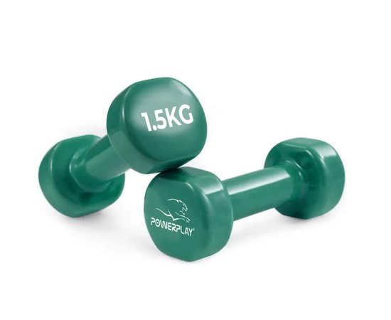 Гантель PowerPlay 4125 виниловая 2*1,5 кг  (PP_4125_1.5kg_2in)