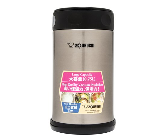 Пищевой термоконтейнер Zojirushi 0.75 л стальной SW-FCE75XA, Цвет: Metallic