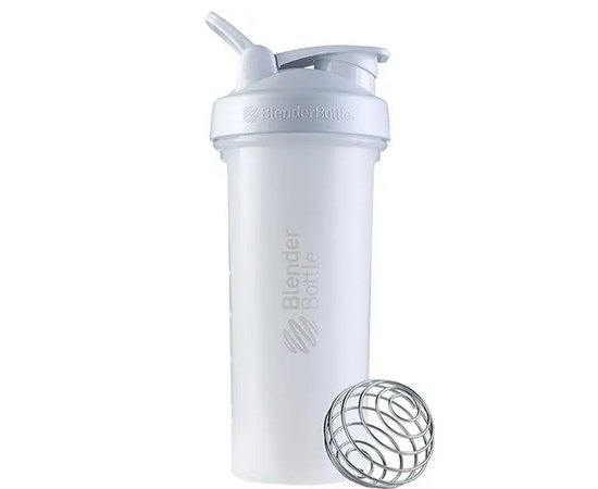 Шейкер спортивний BlenderBottle Classic Loop PRO 28oz/820ml White (Loop_Pro_28oz_White), Колір: White