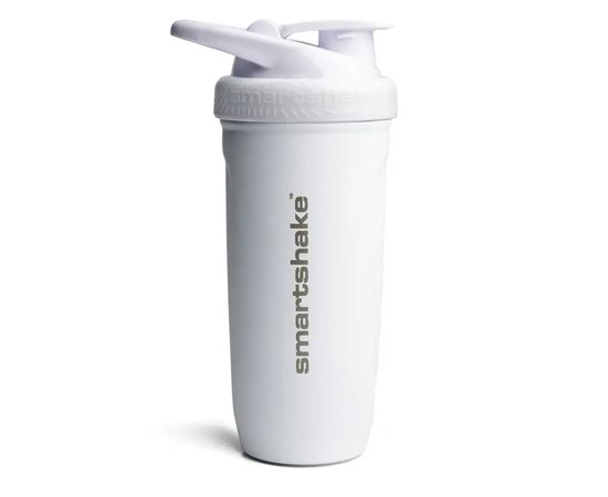 Шейкер спортивний SmartShake Reforce Stainless Steel 30oz/900ml White (11150203), Колір: White