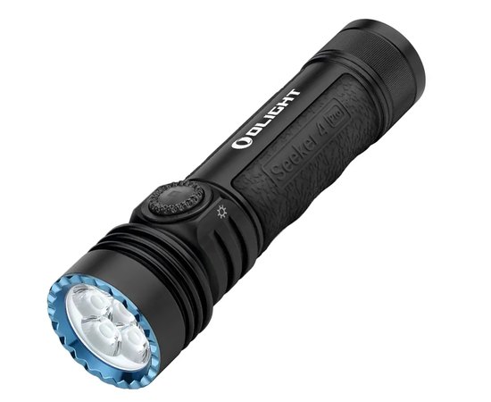 Ліхтар ручний Olight Seeker 4 Pro NW Black (Seeker 4 Pro NW MB), Колір: Black