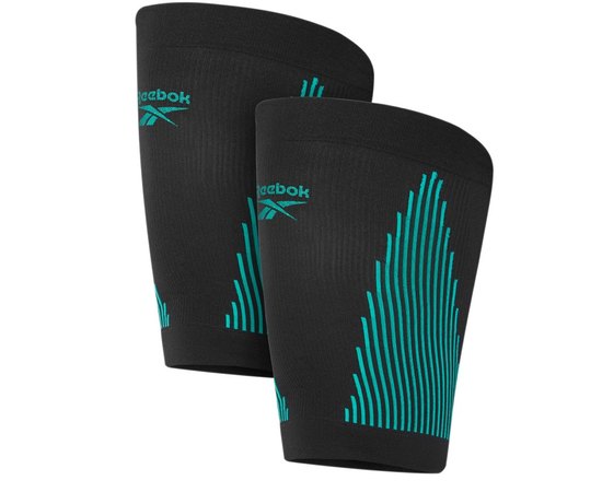 Компрессионные рукава до бедра Reebok Knitted Compression Thigh Sleeve черный M (RRSL-15534), Размер: M