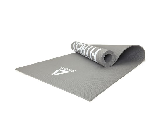 Килимок для фітнесу Reebok Fitness Mat серый 173х61х0,4 см (RAMT-11024GRL), Колір: Сірий