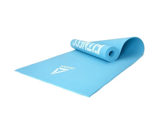 Коврик для фитнеса Reebok Fitness Mat синий 173х61х0,4 см (RAMT-11024BLL), Цвет : Синий