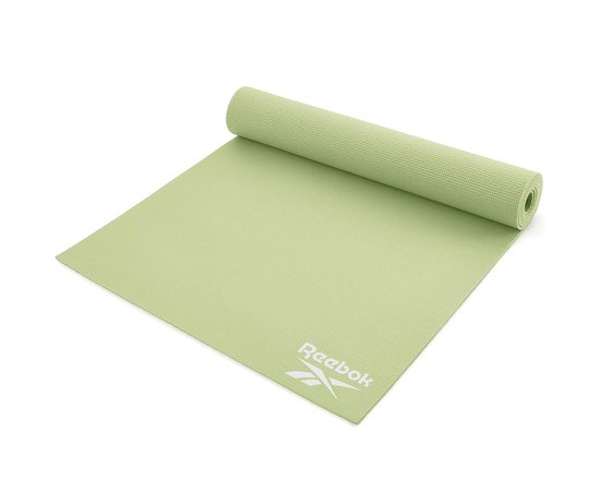 Коврик для йоги Reebok Yoga Mat зеленый 173х61х0,4 см (RAYG-11022GN), Цвет : Зелёный