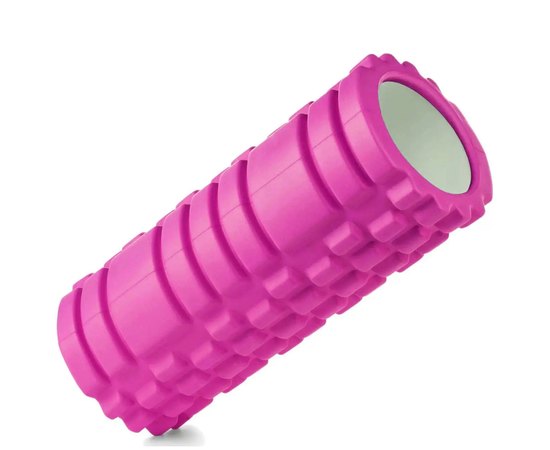 Масажний ролер U-Powex EVA foam roller 33x14 см Pink (UP_1020_T1_Pink), Колір: Рожевий