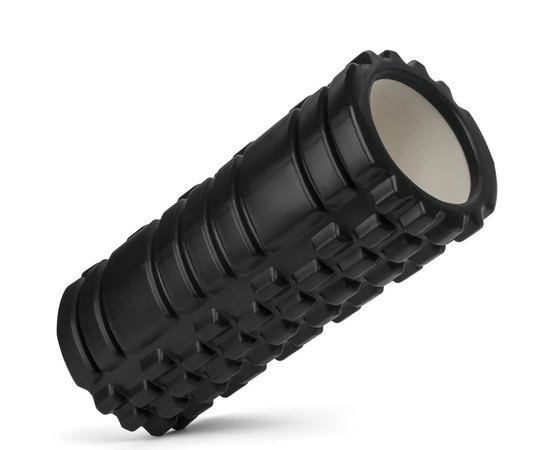 Массажный роллер U-Powex EVA foam roller Black (UP_1020_T1_Black), Цвет : Чёрный