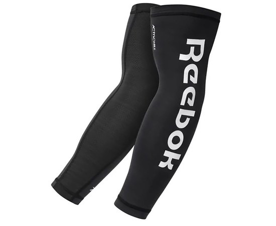 Нарукавники Reebok ACTIVCHILL Arm Sleeves черный M (RASL-13024BK), Размер: M