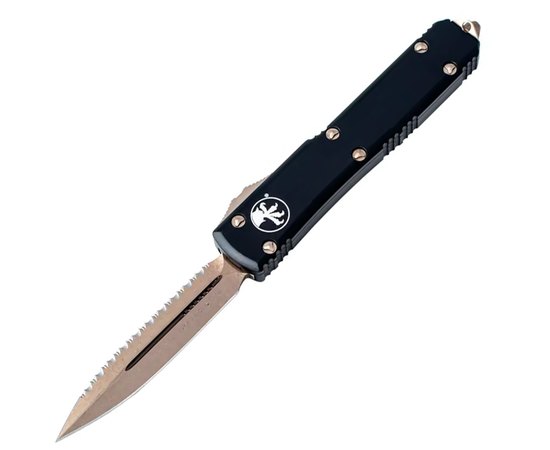 Карманный нож Microtech Ultratech Double Edge Bronze FS (122-15), Цвет : Black