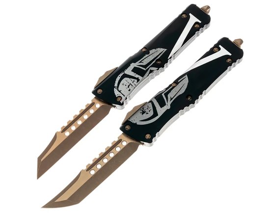 Набір кишенькових ножів Microtech Combat Troodon Molon Labe Set (219-13SETMLS)