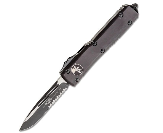 Ніж Microtech Ultratech Drop Point Black Blade PS Tactical 121-2T, Колір: Black, Покриття клинка: Black