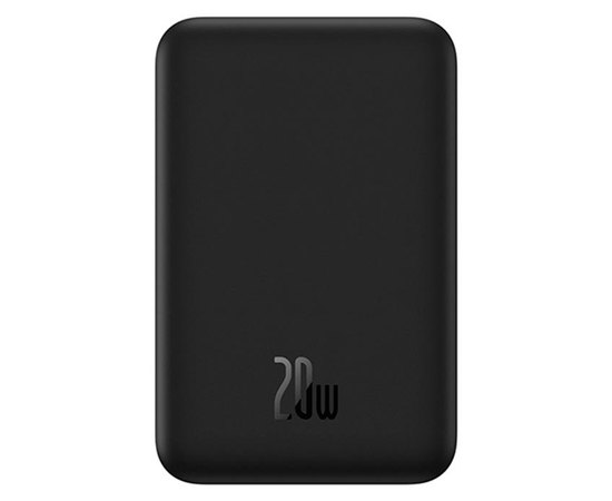 Повербанк Baseus Magnetic Mini Wireless Fast Charge 20000 mAh 20W Black (000010151)