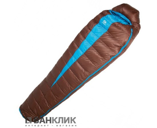 Спальный мешок Sir Joseph Paine 400/190/-5°C Brown/Turquoise (Left) 922292