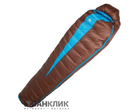 Спальный мешок Sir Joseph Paine 900/190/-12.4°C Brown/Turquoise (Left) 922294