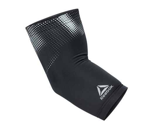 Фіксатор ліктя Reebok Elbow Support чорний L (RRSU-13525), Розмір: L