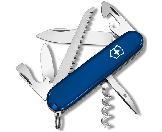 Многофункциональный нож Victorinox Camper Ukraine сине-желтый 1.3613.2.8, Цвет : Blue/Yellow