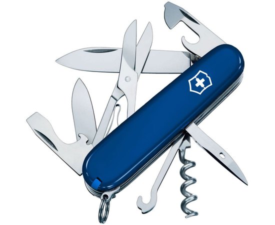 Багатофункціональний ніж Victorinox Climber Ukraine синьо-жовтий 1.3703.2.8, Колір: Blue/Yellow