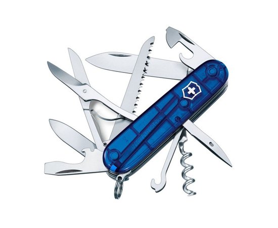 Багатофункціональний ніж Victorinox Huntsman Ukraine синьо-жовтий 1.3713.T2.8, Колір: Blue/Yellow, Принт: Синьо-жовтий