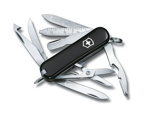 Многофункциональный нож Victorinox MiniChamp черный 0.6385.3