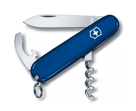 Многофункциональный нож Victorinox Waiter синий 0.3303.2, Цвет : Blue