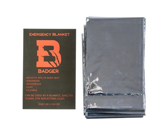 Термоодеяло Badger Outdoor Emergency Blanket (28420)