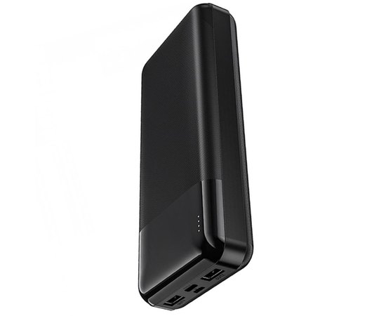 Повербанк HOCO Easy travel J72A 20000 mAh Black (6931474738394), Колір: Чорний