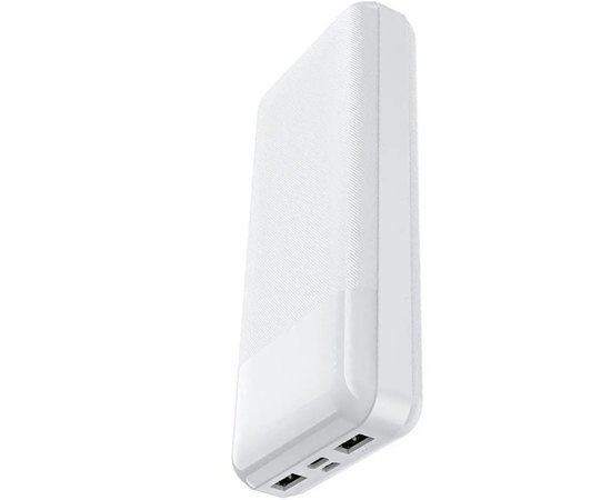 Повербанк HOCO Easy travel J72A 20000 mAh White (6931474738400), Колір: Білий