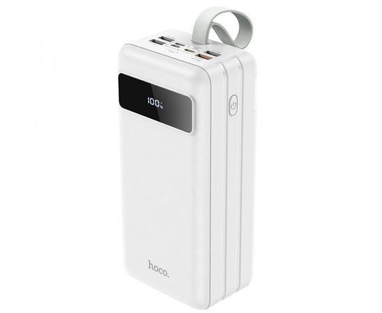 Повербанк HOCO Electric fully compatible J86B 60000 mAh 20W White (6931474771759), Цвет : Белый