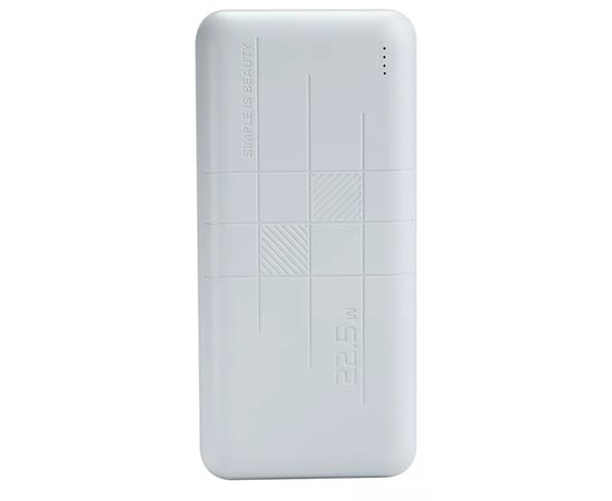 Повербанк XO PR189 30000 mAh White (6920680832033)